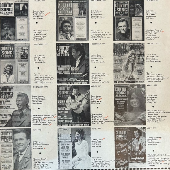 Vintage Country Song Roundup Magazine - Picture 3 of 6